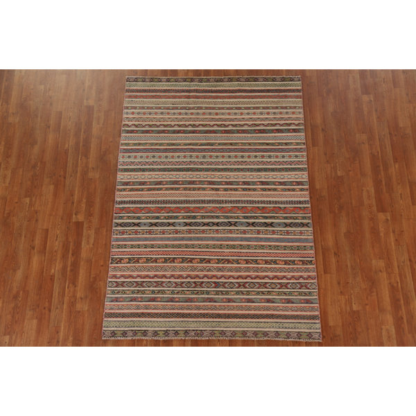Rug Source Outlet OneofaKind HandKnotted New Age 4'9" X 6'9" Wool